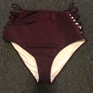 Victoria Secret High Wasted Bathing Suit Bottoms